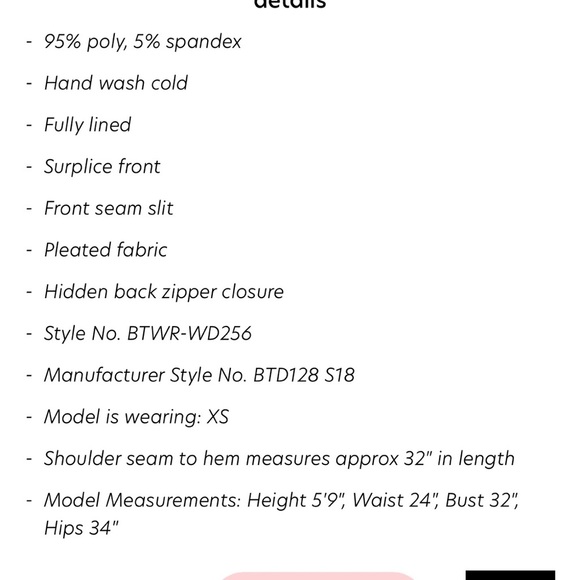 SUPERDOWN Kimora Satin Pleated Dress - Picture 8 of 9